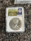 2016 American Silver Eagle $1 NGC Gem Uncirculated Toronto Blue Jays