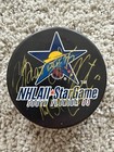 Martin St. Louis / Dany Heatley Khabibulin Autographed Signed 2003 All Star Puck — photo 1