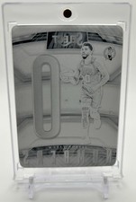 2022-23 Panini Select - NUMBERS #8 Jayson Tatum 1/1 🍀PRINTING PLATE - BLACK🍀