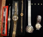 Vintage Watches Lot Of 5. Sold As Is Possible Repair Lot Men’s/Women’s