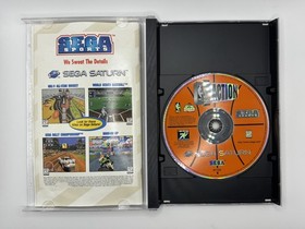 NBA Action Sega Saturn 1996 CIB COMPLETE NTSC-U/C Long Box SEGA Sports