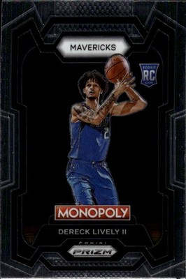 2023-24 Panini Prizm Monopoly Dereck Lively II #24 Dallas Mavericks 28A