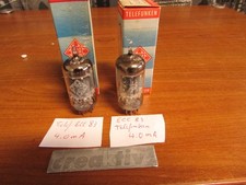 2* Telefunken ECC 83 Röhre 12AX7 mit Raute g...