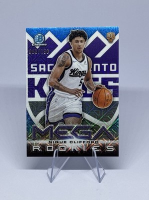 2025-26 Bowman Chrome U Nique Clifford MEGA ROOKIES MR-24 Blue Mojo /150