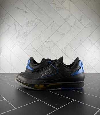 Nike Off-White x Air Jordan 2 Retro SP Low Black Varsity Royal Size 10