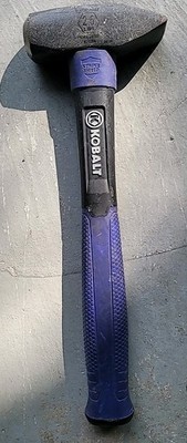 Kobalt 2.5 -lb Steel Head Fiberglass Handle Blacksmith Sledge hammer