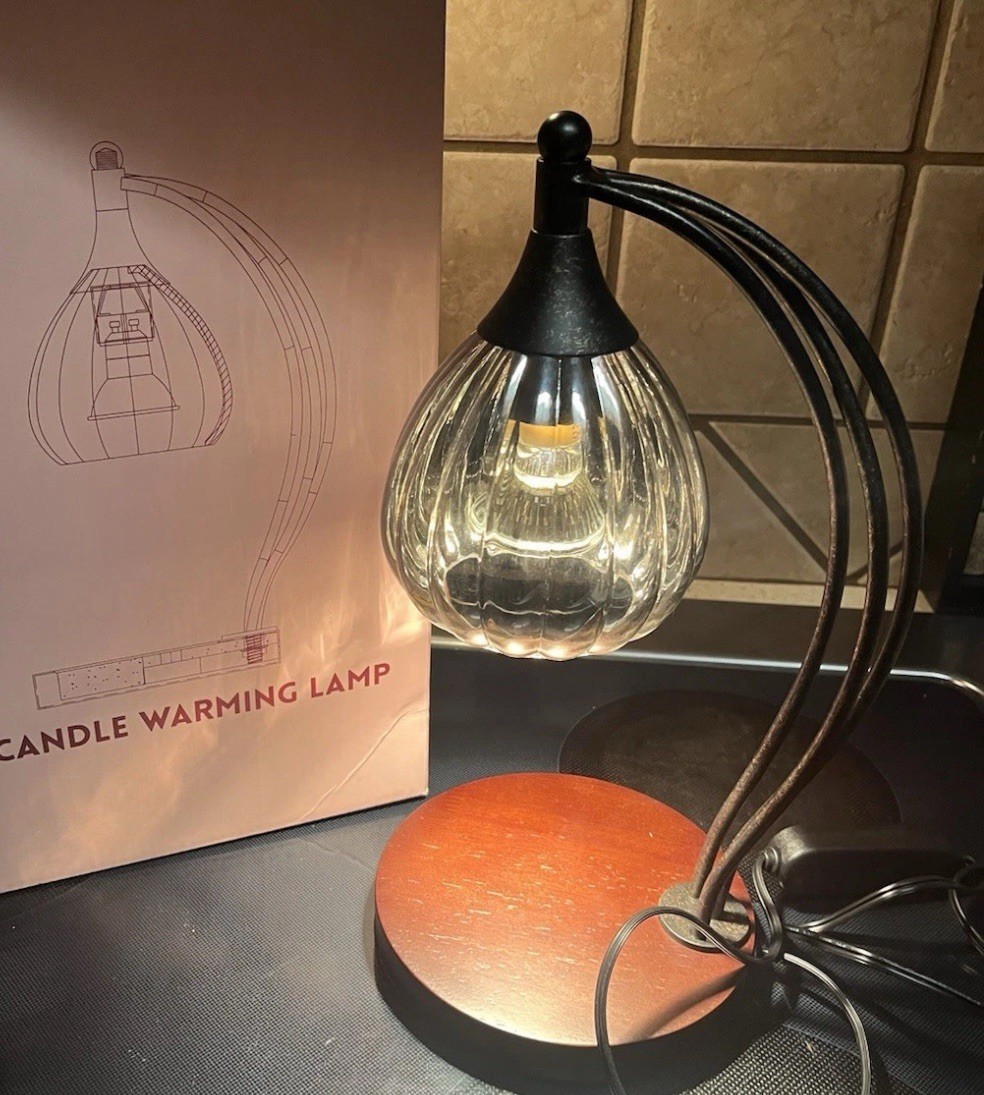Candle Warmer Lamp with Timer Dimmer - Electric Candle Lamp 