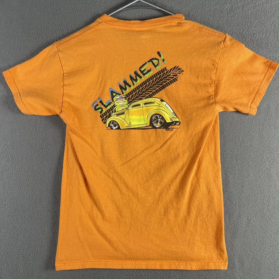 Frog Follies Shirt Youth Medium 44th Annual Car Show Evansville Indiana 2018 - Image 2 of 4