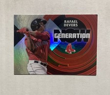 Rafael Devers 2022 Topps Series 1 Generation Now Insert Card #GN-9 Red Sox