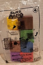 Super Mario Bros. Nintendo Puzzle Cube 4 McDonalds Happy Meal Still Sealed