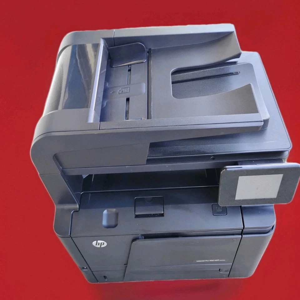 HP LaserJet Pro 400 MFP M425DN Printer Black All-In-One Duplex - Image 3 of 4
