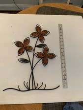 Metal Flowers Wall Hanging Decoration