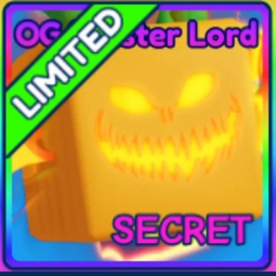 Bubble Gum Simulator Infinity Roblox | OG Sinister Lord (Secret)