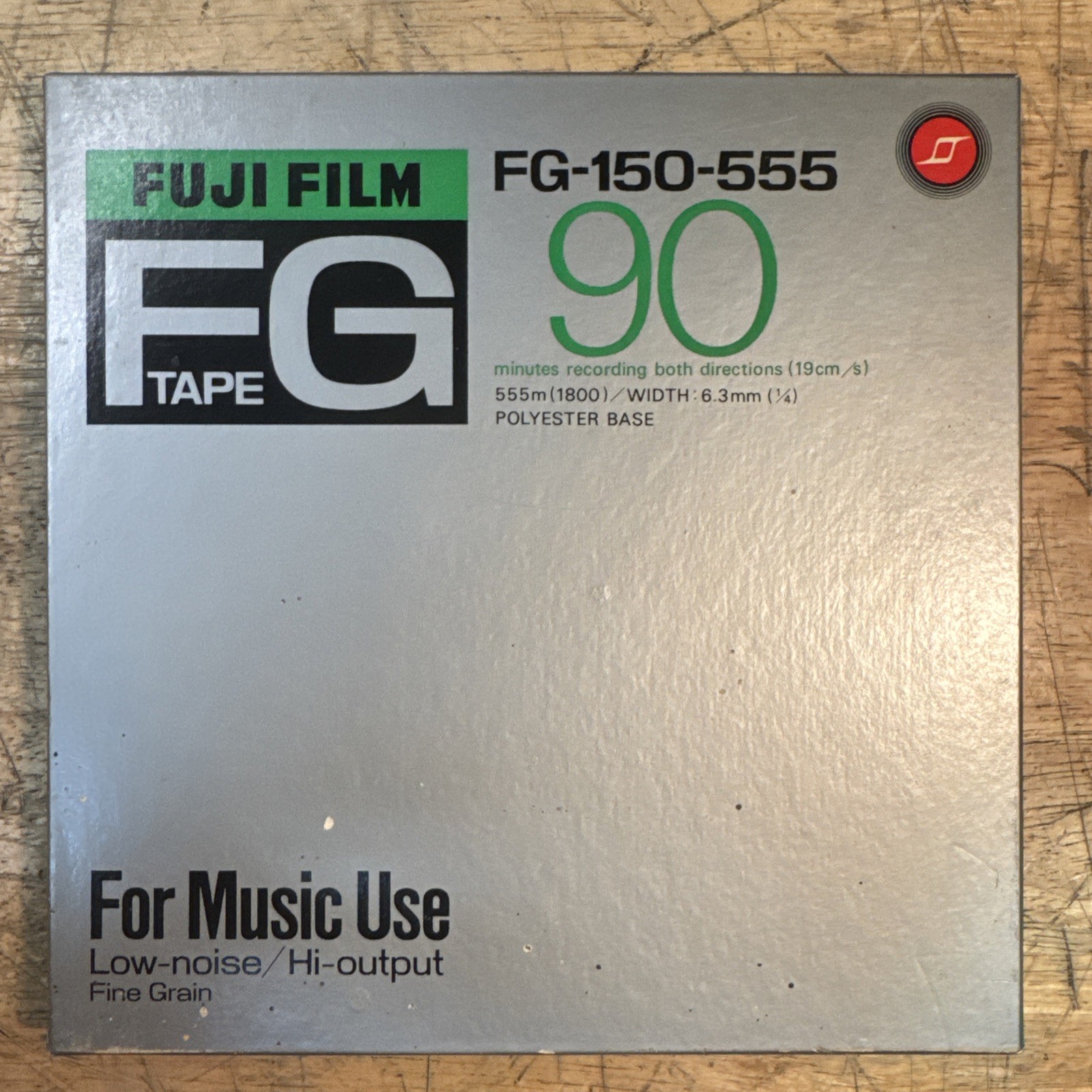 Fuji FG-150-370 Music Reel to Reel Tape 60 Min Low Noise Hi Output - Jazz