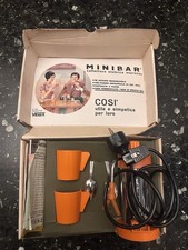 MINIBAR VELOX ESPRESSO ANNI 70 MACCHINA DA CAFFÈ  ELETTRICA  TERMOSTATO VINTAGE