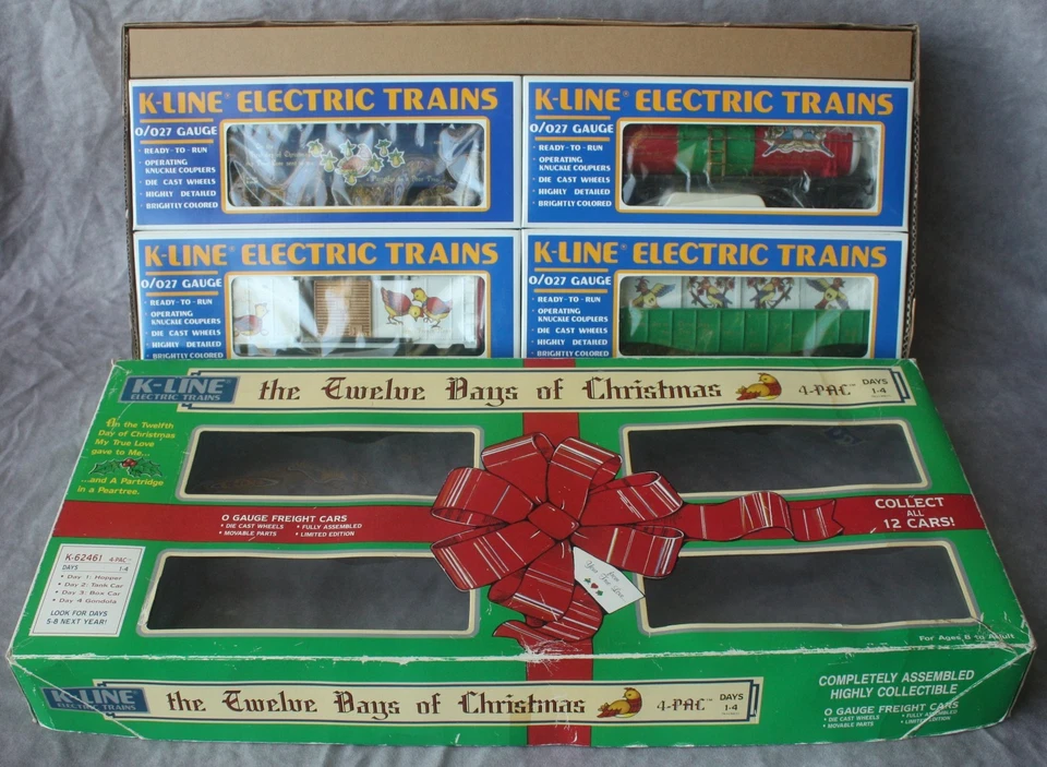 K-LINE  Twelve Days Of Christmas Train Car Set - Image 2 of 4