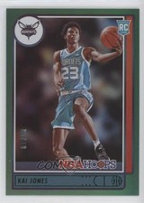 2021-22 Panini NBA Hoops Rookies Green 85/99 Kai Jones #230 0ei3