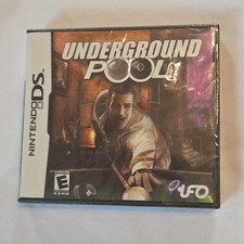 NINTENDO DS UNDERGROUND POOL RATED E New, Sealed 
