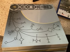 Sony PS4 1TB Pro God Of War Edition Console with Box and Game