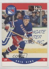 1990-91 Pro Set Kris King #491 16jy