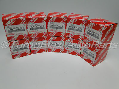 Toyota Genuine OEM Oil Filter 90915-YZZN1 Pack of 10 | eBay