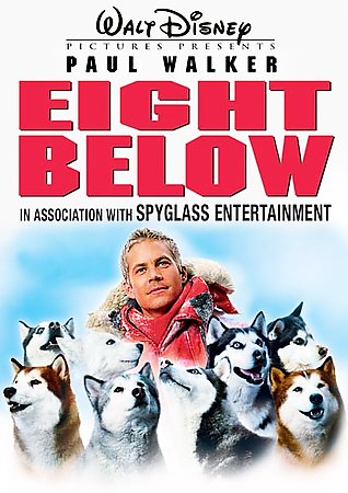 Disney's EIGHT BELOW 2006 Family dvd Antarctica Sled Dogs