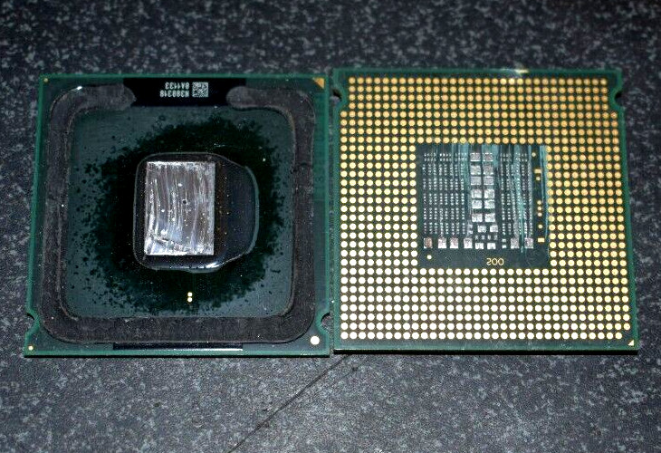 LOT 42 INTEL CPU chips 92 SQUARE INCH area board PCB+DIE scrap gold recovery R2D