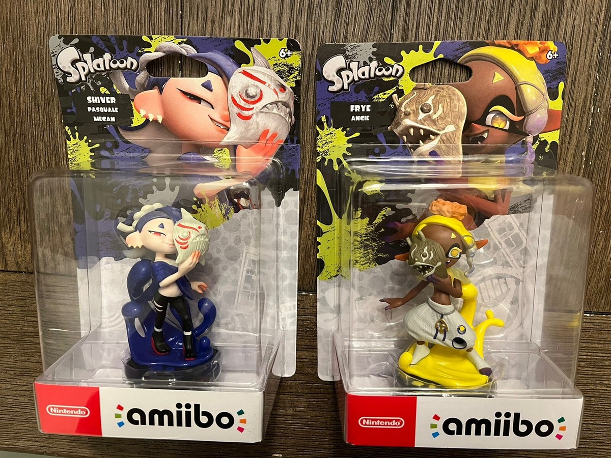 Nintendo Switch - splatoon amiibo 未開封3体セット Amazon.co.jp: amiibo すりみ連合セット[フウカ／ウツホ