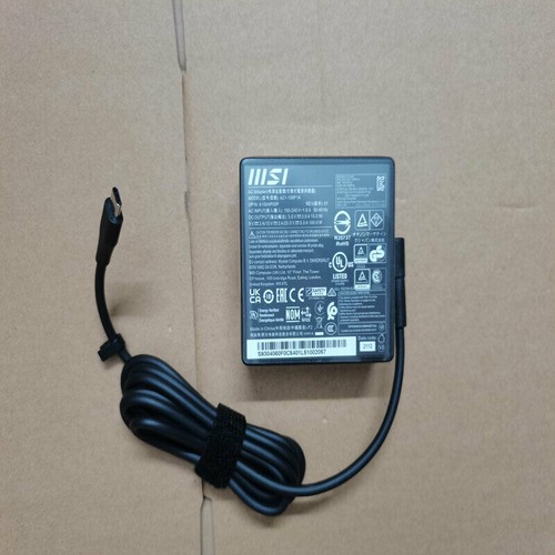 Genuine MSI 100W AC Adapter Type C Charger MSI Prestige 14 A12UC Laptop genuine-msi-100w-ac-adapter-type-c-charger-msi-prestige-14-a12uc-laptop