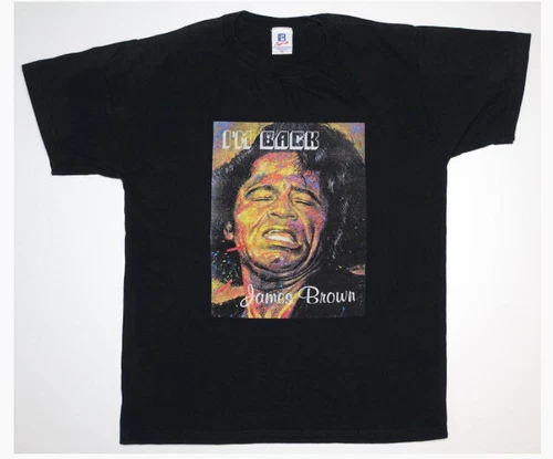 RARE James Brown Sex Machine vintage Concert PROMO shirt mus Vintage vintage concert t-shirt, vintage, size L, single stitch, B+ condition
