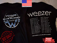 Weezer Voyage To The Blue Planet tour 2024 Unisex tee shirt
