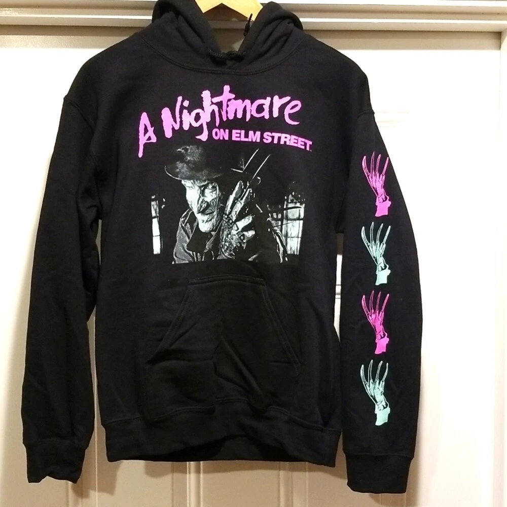 new FREDDY KRUEGER Nightmare on Elm street Black Hoodie Horror