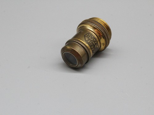 Leitz Wetzlar Microscopio Polarizzatore Ottone Obiettivo Lente 1 3,2x - Foto 3 di 4