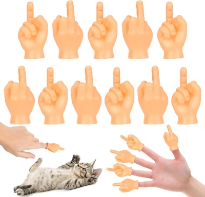Mini Hände Mittelfinger Tiny Hands, 11 Stück Kleine Hände Finger Mini Hand Mitte