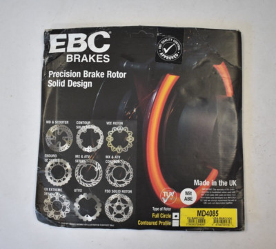EBC Pro-Lite Street Precision Brake Rotor Disc MD4085 Full Circle Solid Design