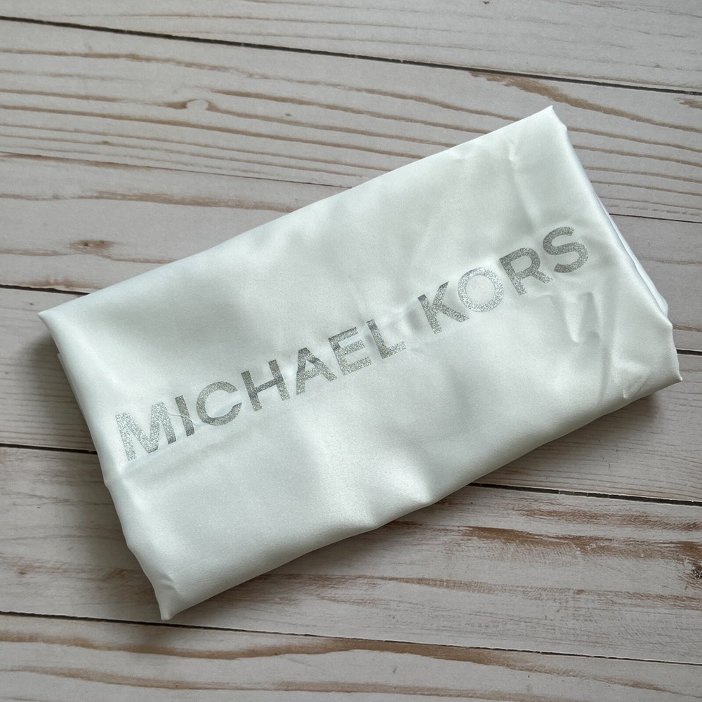 Michael Kors Medium Satin Drawstring Dust Bag For Handbag Crossbody 16
