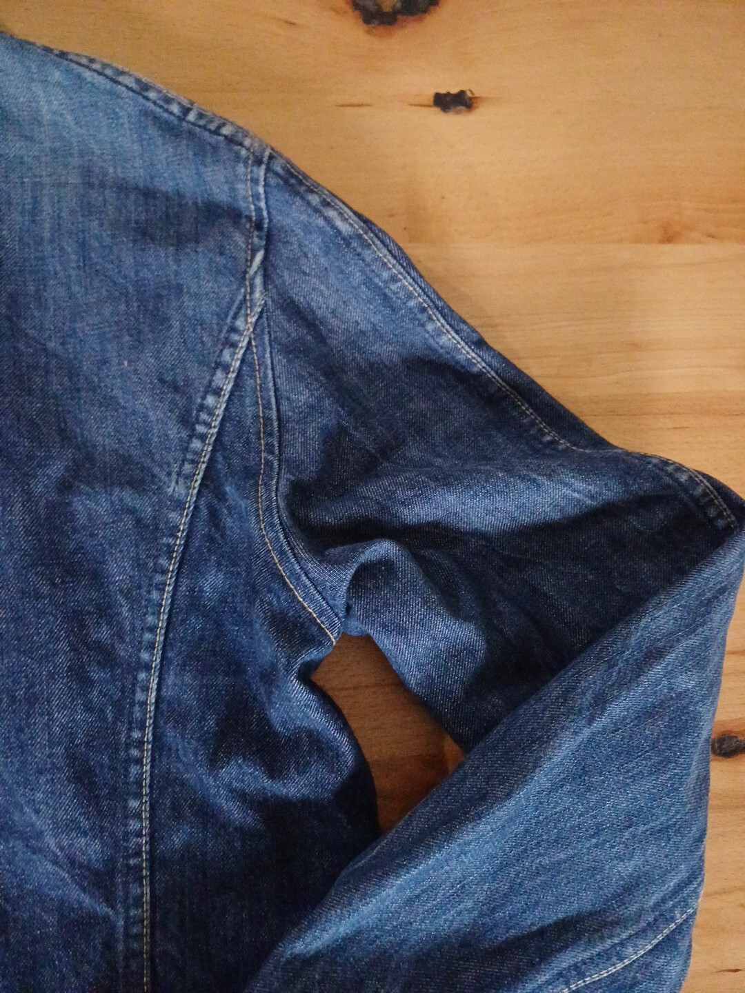 Levis Engineered Denim Jacket Large L MEDIUM BLUE… - image 18