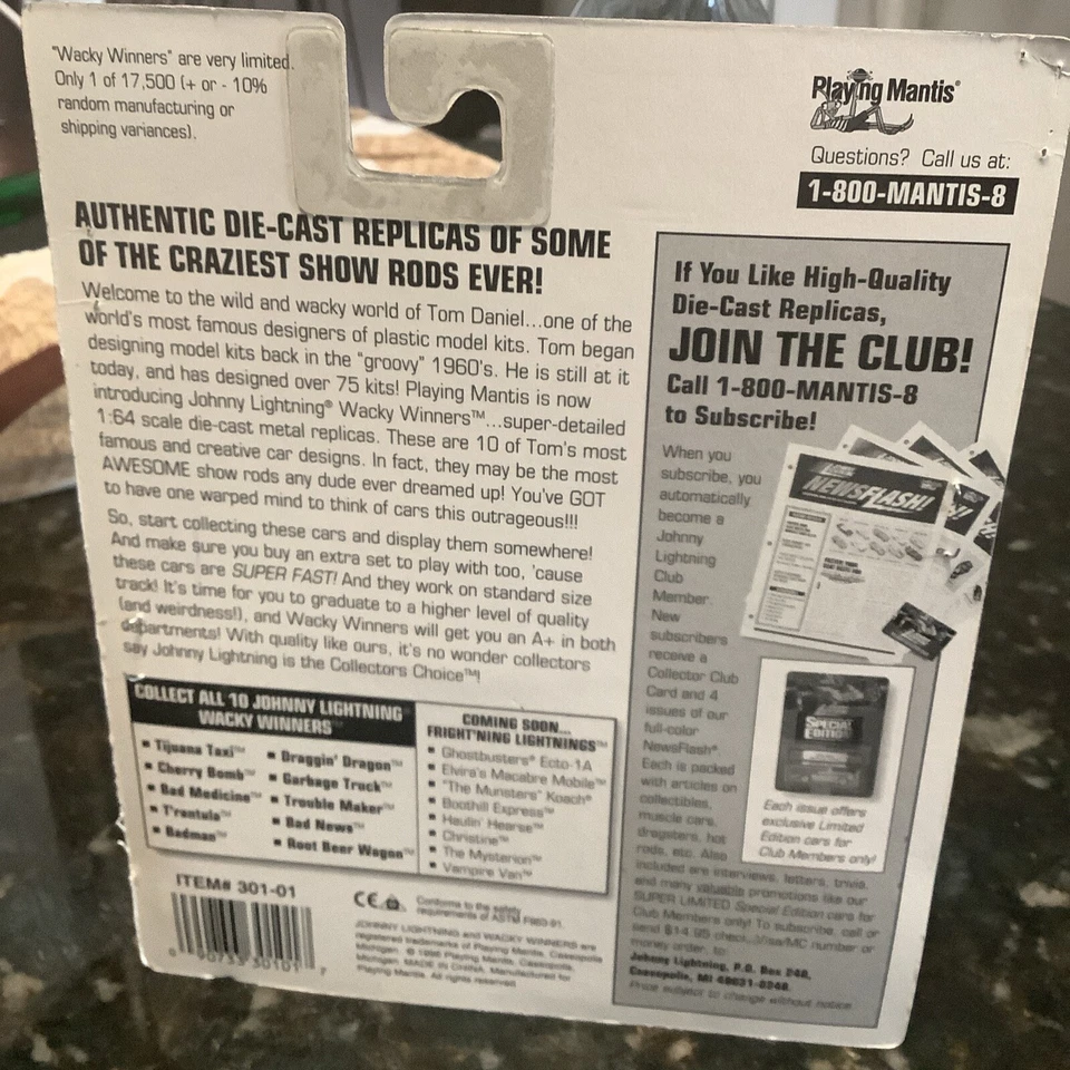 МУСОРОВОЗ ДУРАЦКИЕ ПОБЕДИТЕЛИ 1:64 ДЖОННИ МОЛНИЯ - Изображение 3 из 3