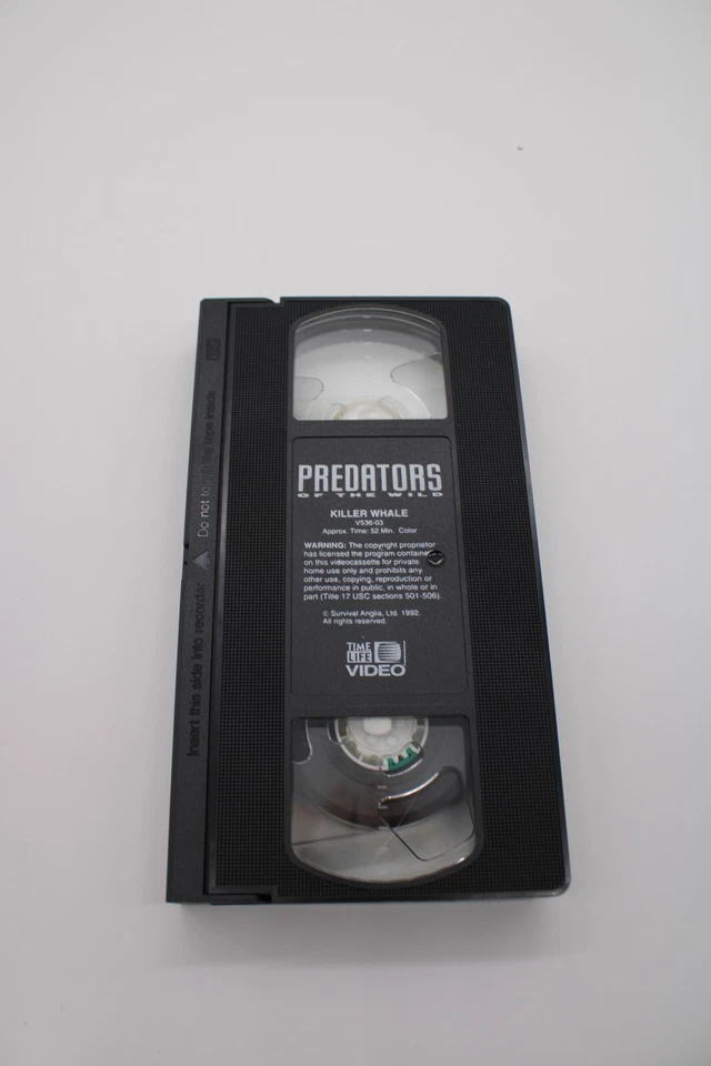 Time Life Video: Predators of the Wild - Killer Whale  VHS With Shrink - Image 3 of 3