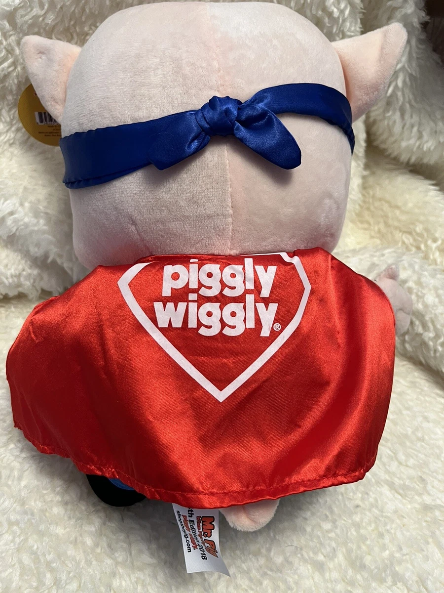 Piggly Wiggly Plush Pig Advertising. Shop The Pig With Tags Stuffed Animal