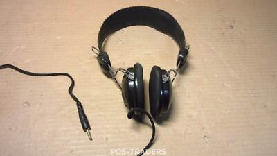HQ Headphones Earphones On-Ear 3.5mm Wired Black Schwarz Hifi TV Mobile MP3