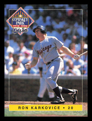 Ron Karkovice #NNO 1990 Coca-Cola Chicago White Sox SGA