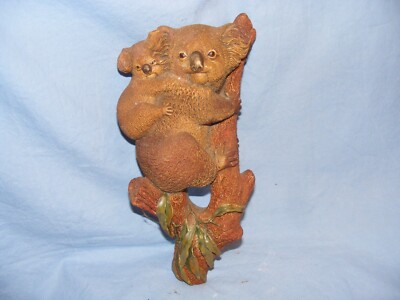 Bossons Koalas Plakette Kreide Wandbehang England Congleton