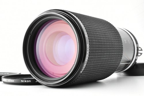 Nikon Ai-s Nikkor 200mm f/4 AIS Telephoto MF Lens From Japan [NEAR MINT