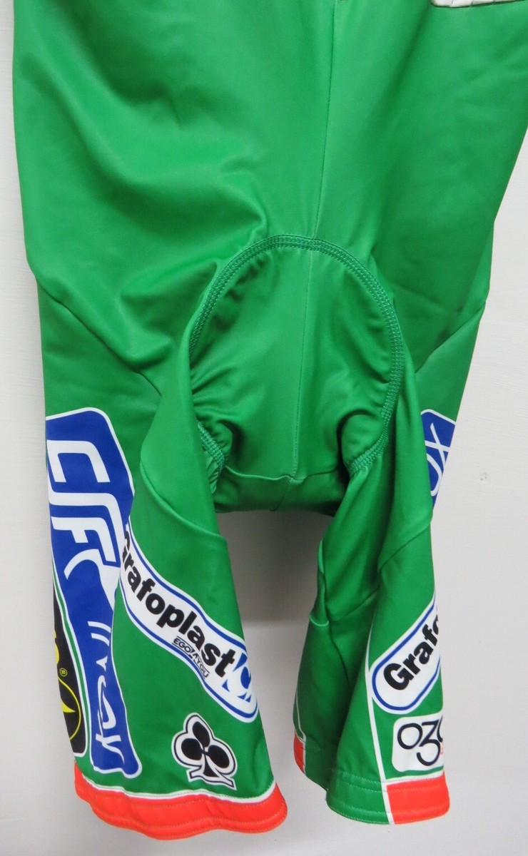 Tenue Cyclisme Navigare Italy XXL - Cuissot Short Et Maillot, Vert, Giordana
