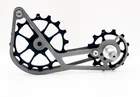 Swishti Cycle Oversized Pulley Titanium Cage 12S Shimano R8150 R9250 Black Bike
