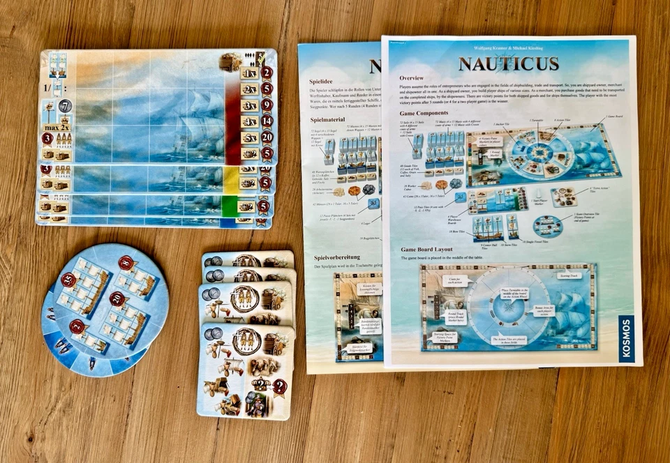 Juego de mesa Nauticus de Kosmos, Kramer & Kiesling - Completo Foto 2 de 4