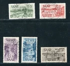 GERMANY FRANCE SAAR 1948 FLOOD DISASTER RELIEF SET
