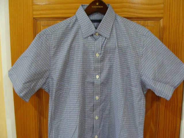 Camisa informal Zachary Prell para hombre manga corta 100 % algodón talla S pequeña Foto 3 de 4