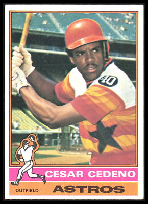1976 Topps Cesar Cedeno #460 Houston Astros 5Y